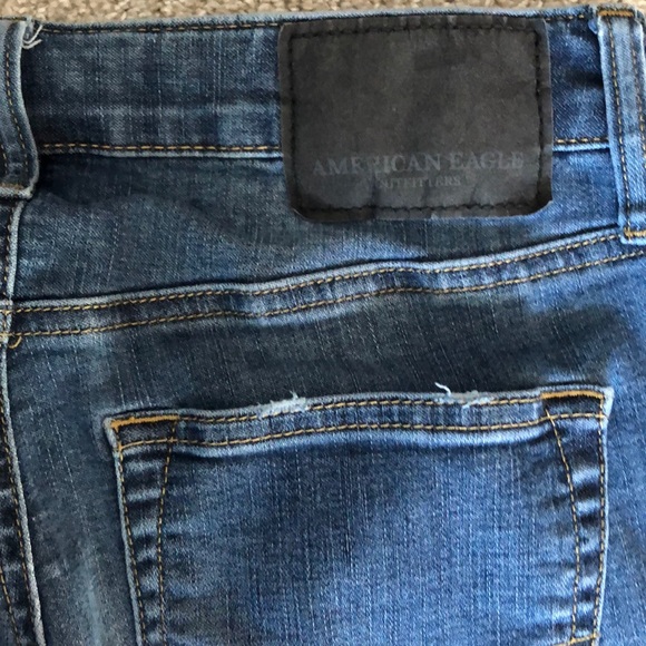 American Eagle Blue Navy Jeans 28x32 - Picture 7 of 8